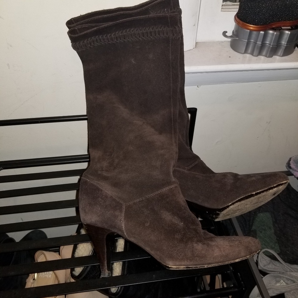 Sigerson Morrison Brown Suede Boots